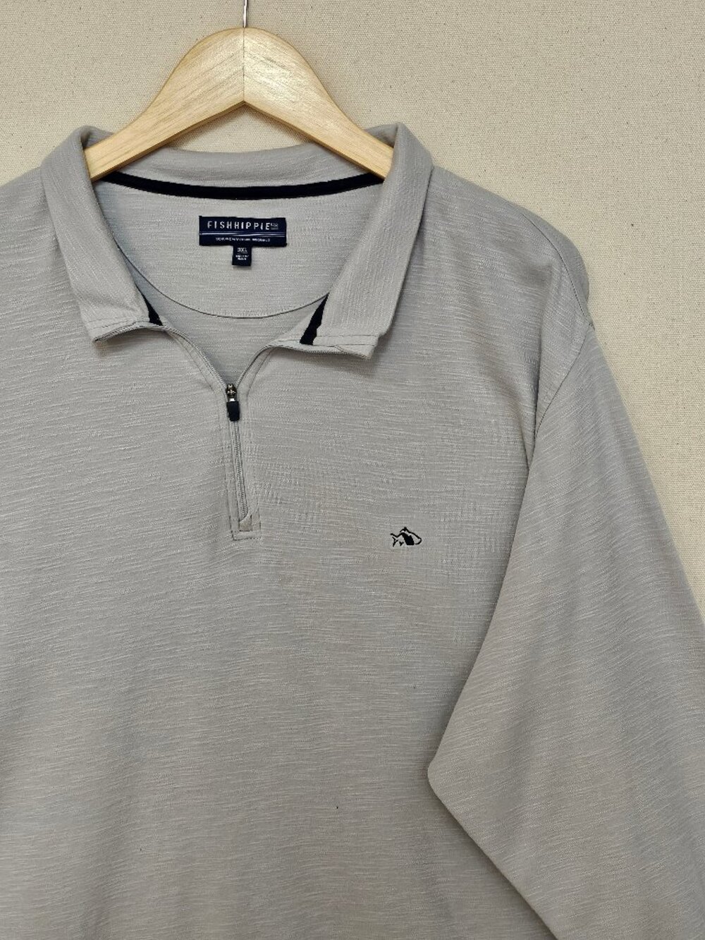 Fish Hippie Quarter Zip XXXL